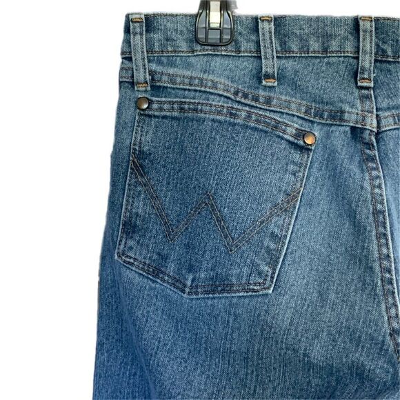 Wrangler Jeans Mens 33X32 Advanced Comfort Regular Fit Cowboy Work Casual - Picture 7 of 15